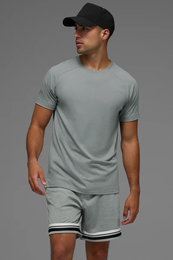 Triumph Raglan-T-shirt - Lunar Grey