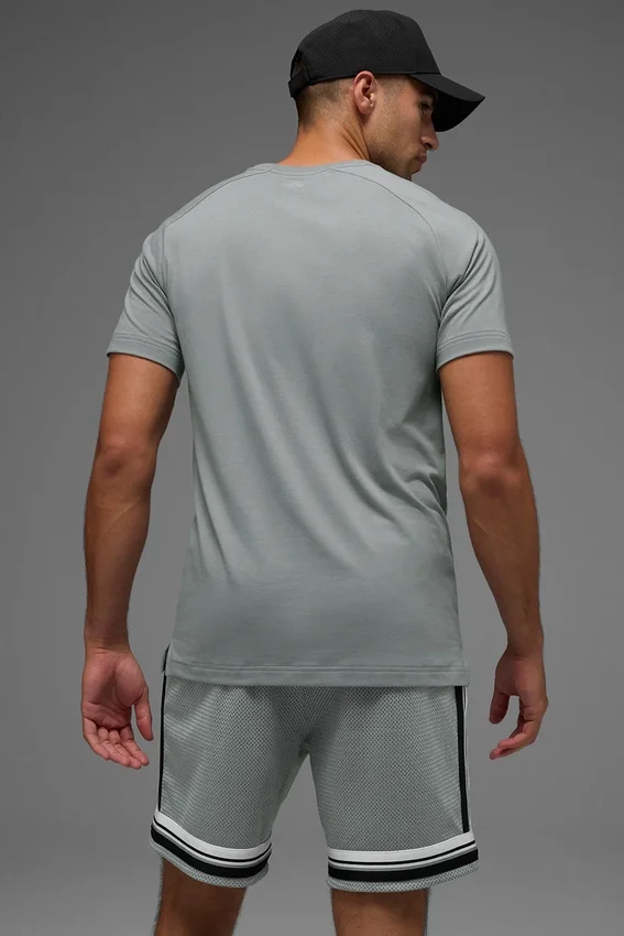 Triumph Raglan-T-shirt - Lunar Grey