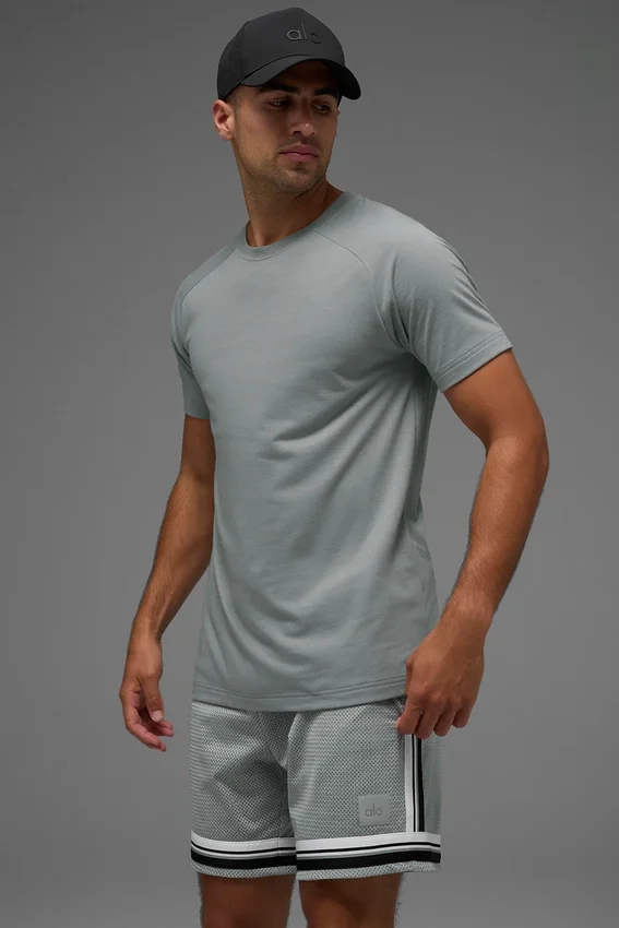 Triumph Raglan-T-shirt - Lunar Grey