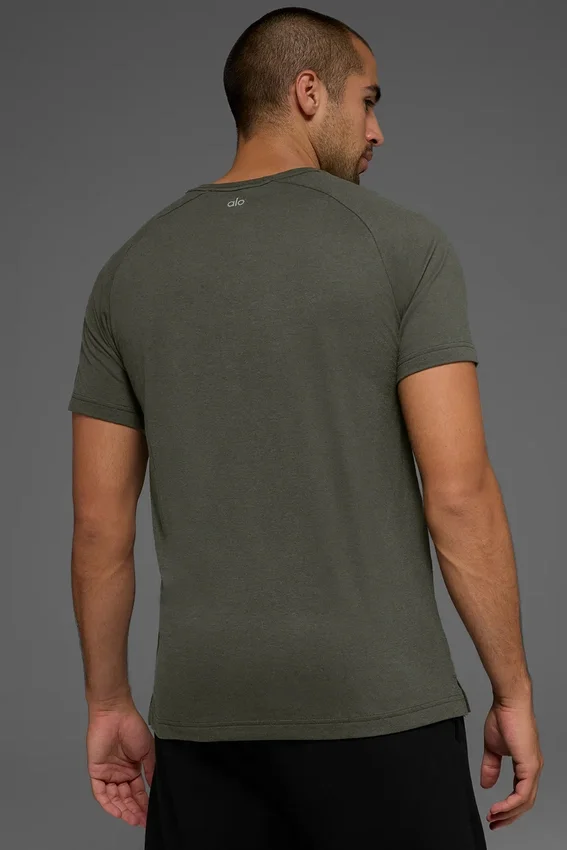 Triumph Raglan-T-shirt - Stealth Green
