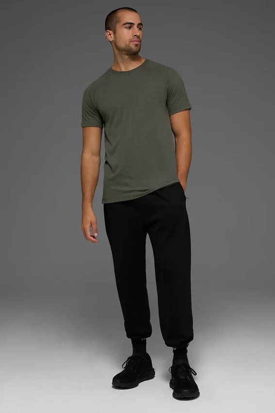 Triumph Raglan-T-shirt - Stealth Green