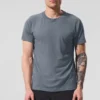 Triumph Raglan T-shirt - Steel Grey