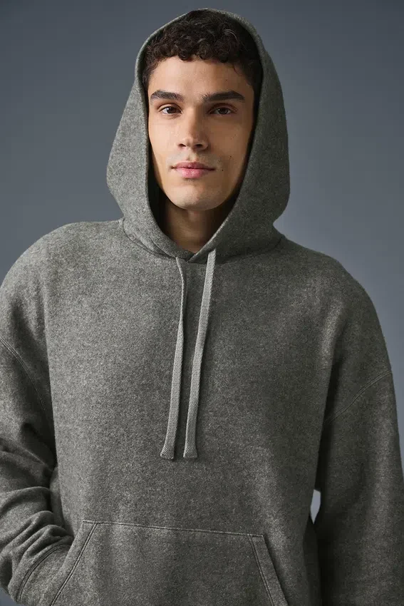 Triumph Restore-hoodie - grijs triblend