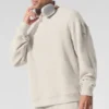 Triumph Restore sweatshirt met ronde hals - Bone