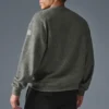 Triumph Restore sweatshirt met ronde hals - grijs triblend