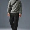Triumph Restore sweatshirt met ronde hals - grijs triblend