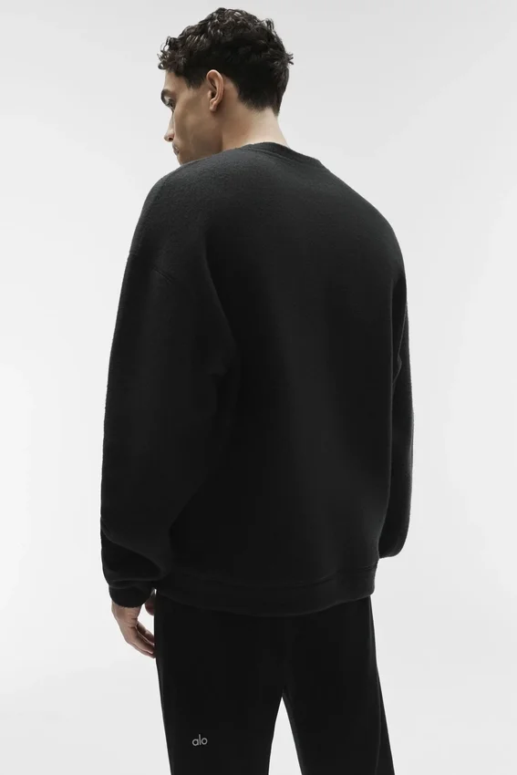 Triumph Restore sweatshirt met ronde hals - Zwart