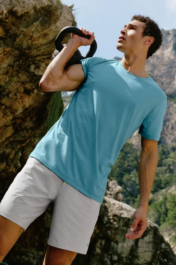Triumph T-shirt - Blue Breeze