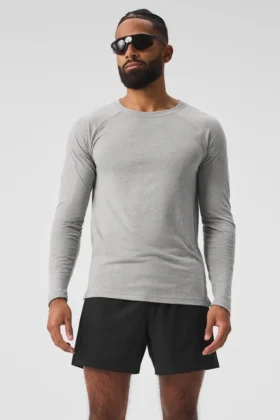 Triumph T-shirt met lange mouwen - Athletic Heather Grey