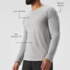 Triumph T-shirt met lange mouwen - Athletic Heather Grey