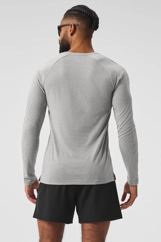 Triumph T-shirt met lange mouwen - Athletic Heather Grey
