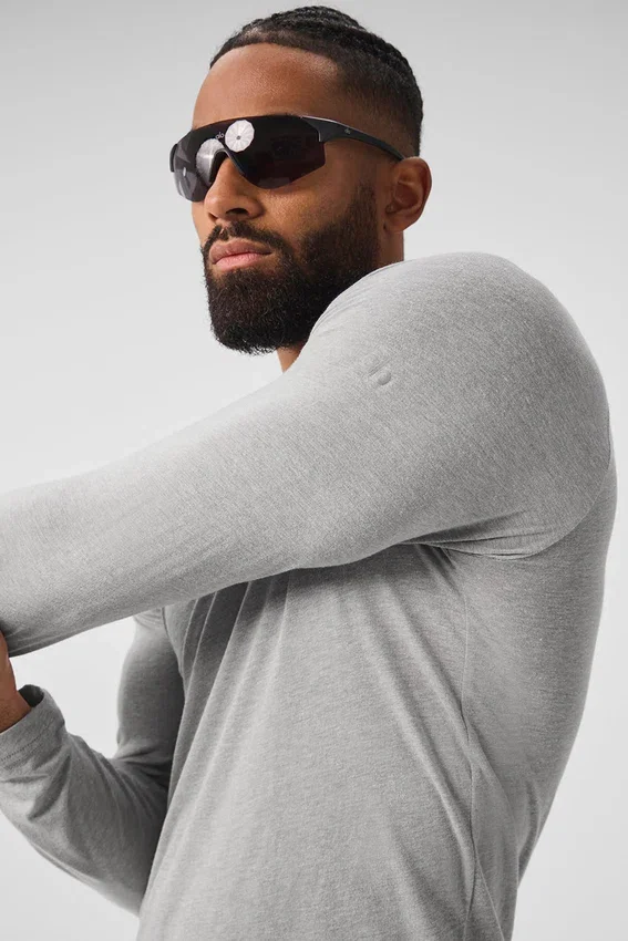 Triumph T-shirt met lange mouwen - Athletic Heather Grey