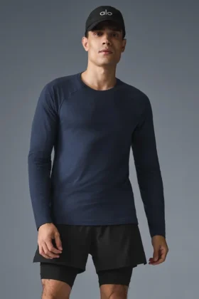 Triumph T-shirt met lange mouwen - Marineblauw