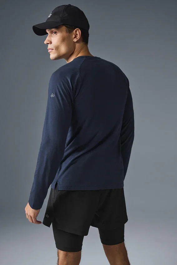 Triumph T-shirt met lange mouwen - Marineblauw