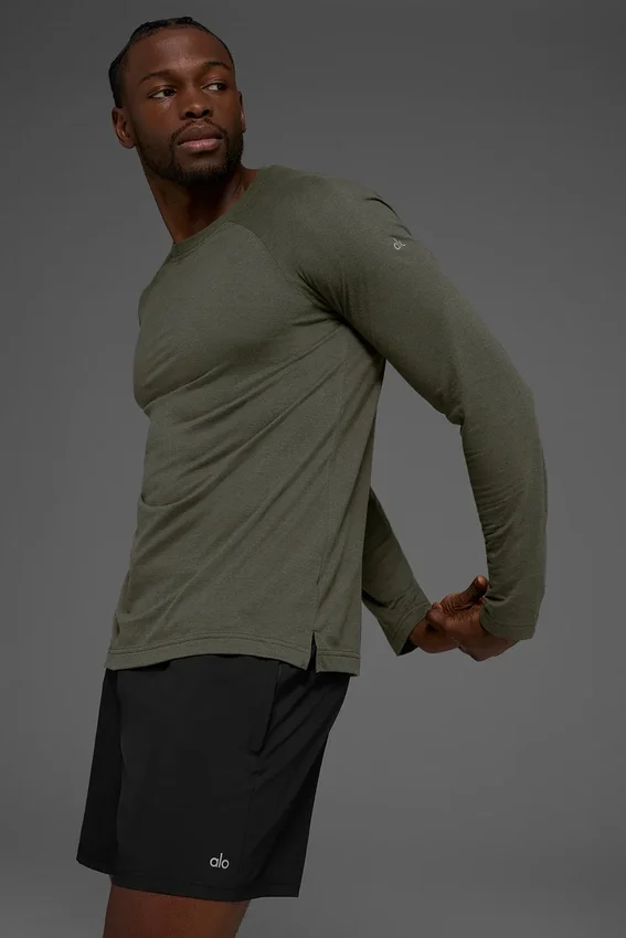 Triumph T-shirt met lange mouwen - Stealthgroen