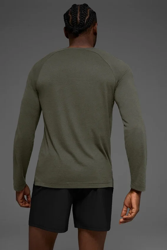 Triumph T-shirt met lange mouwen - Stealthgroen