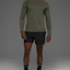 Triumph T-shirt met lange mouwen - Stealthgroen