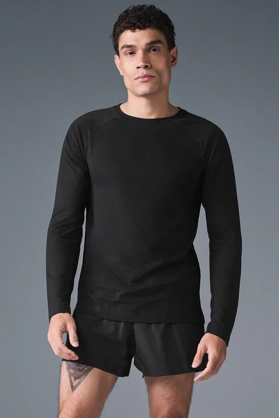 Triumph T-shirt met lange mouwen - Zwart
