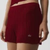 Trui High-Waist Sunlit Korte broeken - Summer Romance Red