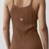 Trui Sunlit Button Down Top - Sun Kissed Brown