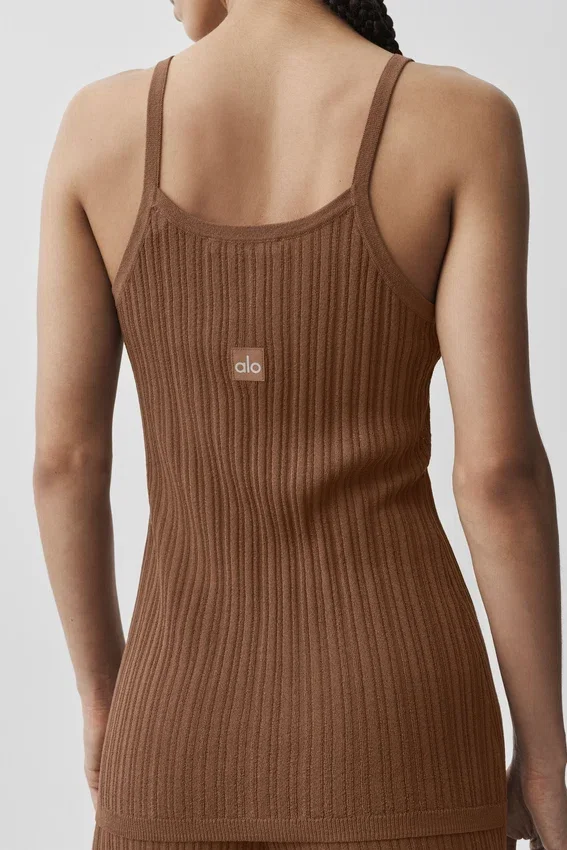 Trui Sunlit Button Down Top - Sun Kissed Brown