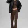 Twill Barn-jas - Zwart/Espresso