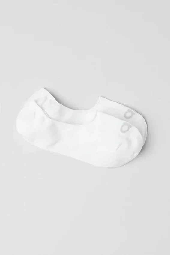 Unisex Conceal-sok – Wit/duifgrijs