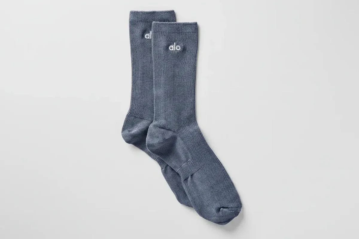 Unisex half-crew sobere Sokken - Bluestone