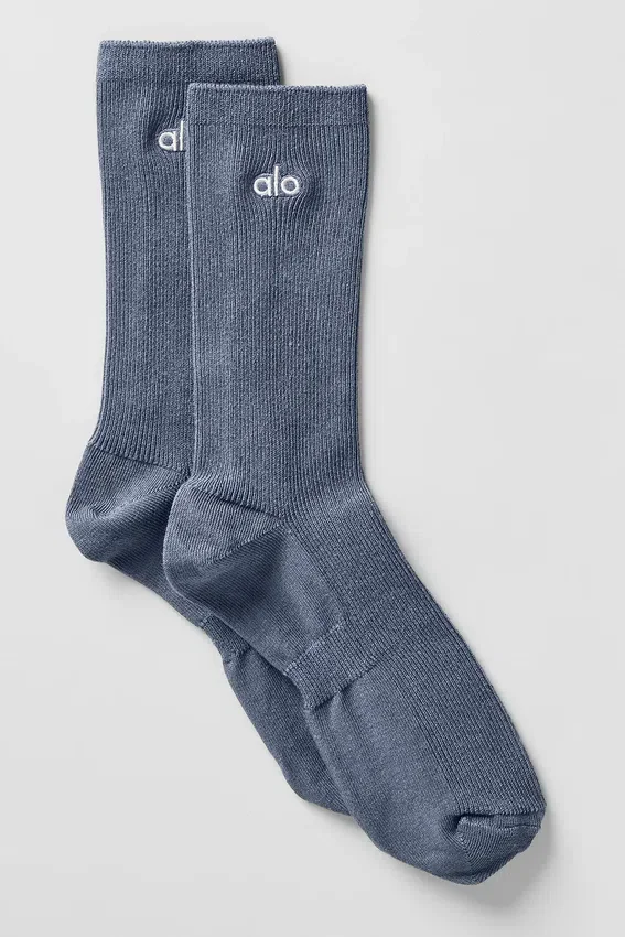 Unisex half-crew sobere Sokken - Bluestone