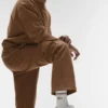 Unisex half-crew Throwback-sok - Wit/Sun Kissed Brown