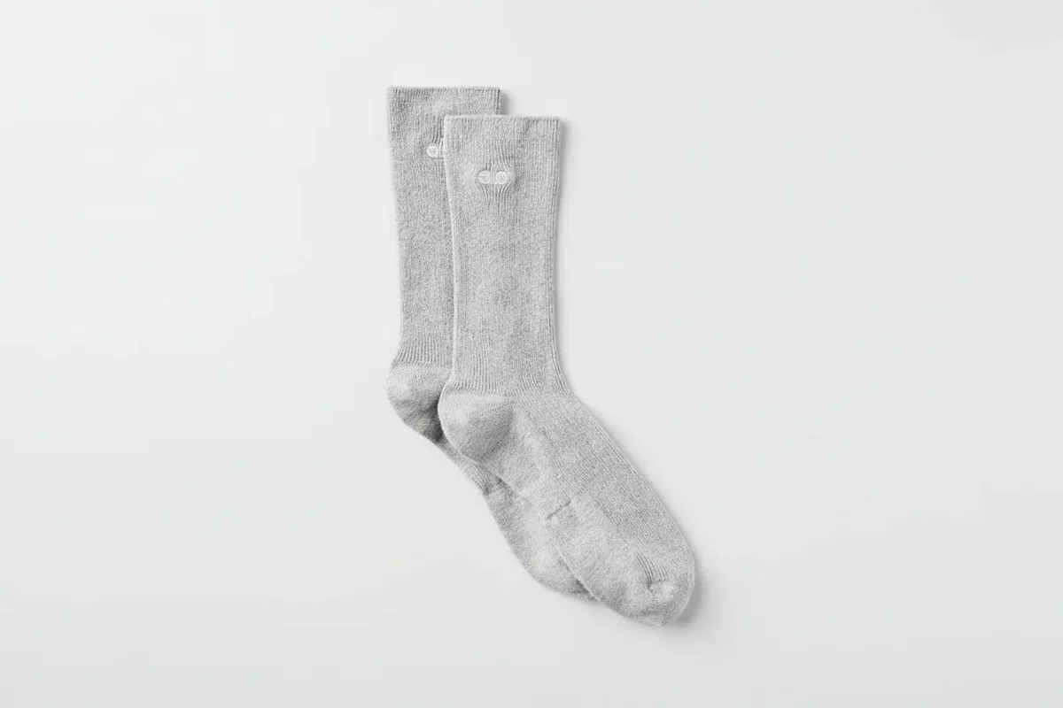 Unisex Half-Crew Understated-sok - Athletic Heather Grey