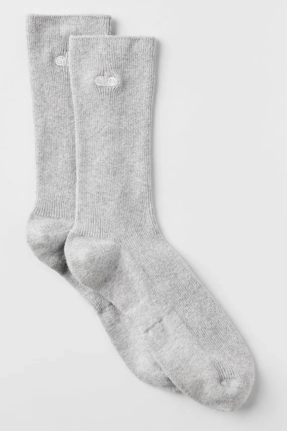 Unisex Half-Crew Understated-sok - Athletic Heather Grey