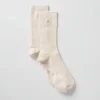 Unisex halfhoge, ingetogen sok - Bone