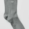Unisex halfhoge, subtiele sok – Lunar Grey