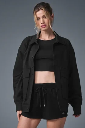 Unisex One Up-jas - Zwart