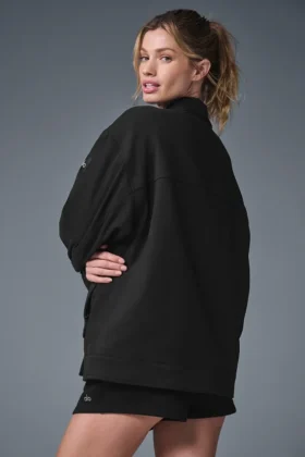 Unisex One Up-jas – Zwart