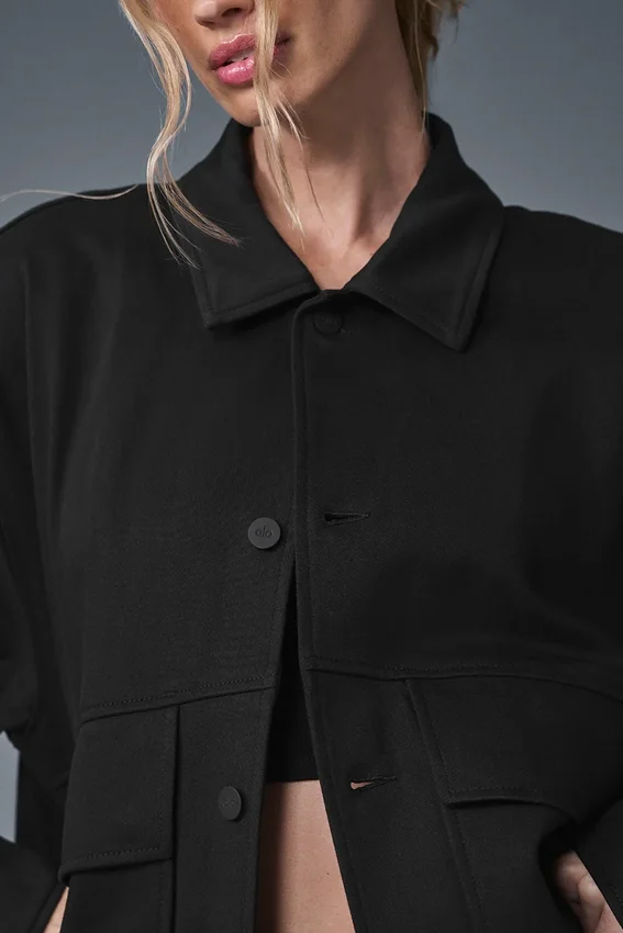 Unisex One Up-jas - Zwart