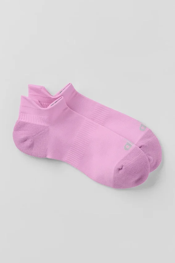 Unisex Performance Tab-sok - Candy Heart Pink