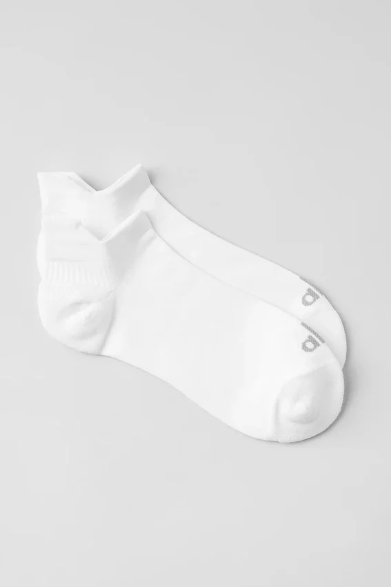 Unisex Performance Tab-sok - Wit/Titanium