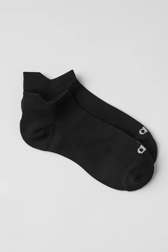 Unisex Performance Tab-sok - Zwart/Titanium
