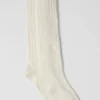 Unisex scrunch-sok - Beige