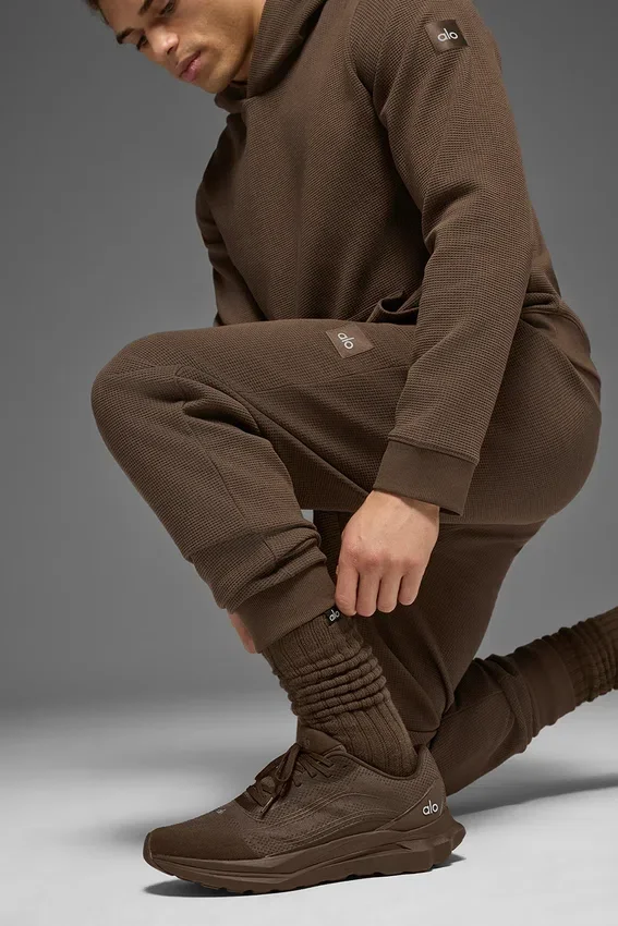 Unisex scrunch-sok - Espresso