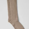 Unisex scrunch-sok - Gravel