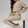 Unisex scrunch-sok - Gravel