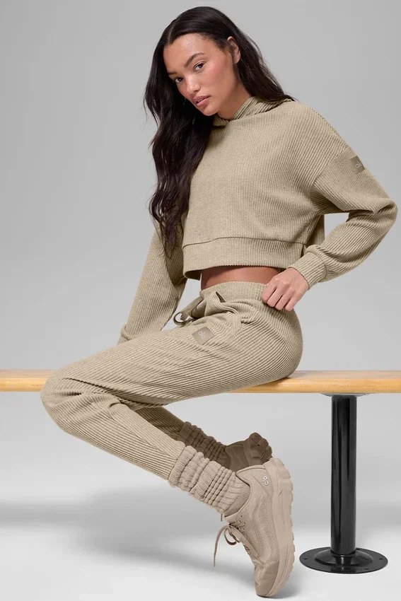 Unisex scrunch-sok - Gravel