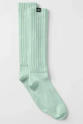 Unisex scrunch-sok - Spearmint