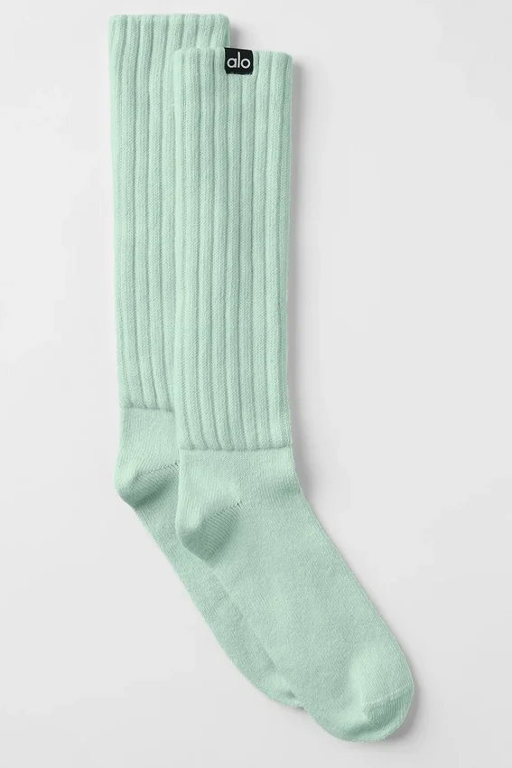 Unisex scrunch-sok - Spearmint