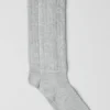 Unisex scrunch-sokken – Athletic Heather Grey
