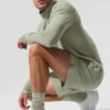 Unisex Throwback-sok - Limestone/White