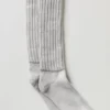 Unisex Washed Scrunch-sok - Hazy Grey Wash